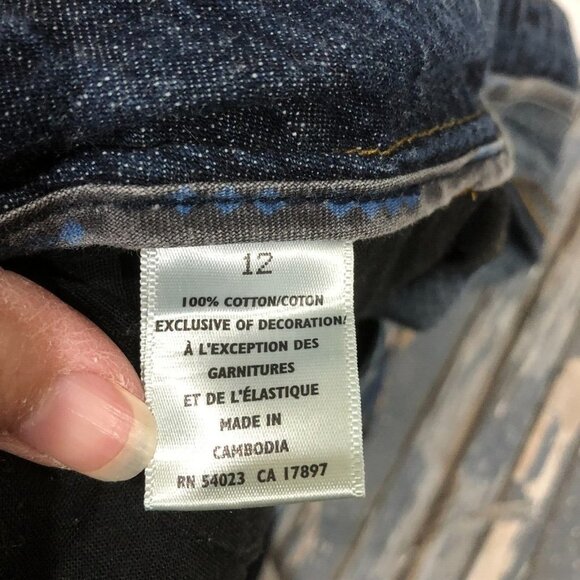 Old Navy Jeans Mid Rise Flare Jeans Womens 12 - Picture 7 of 11